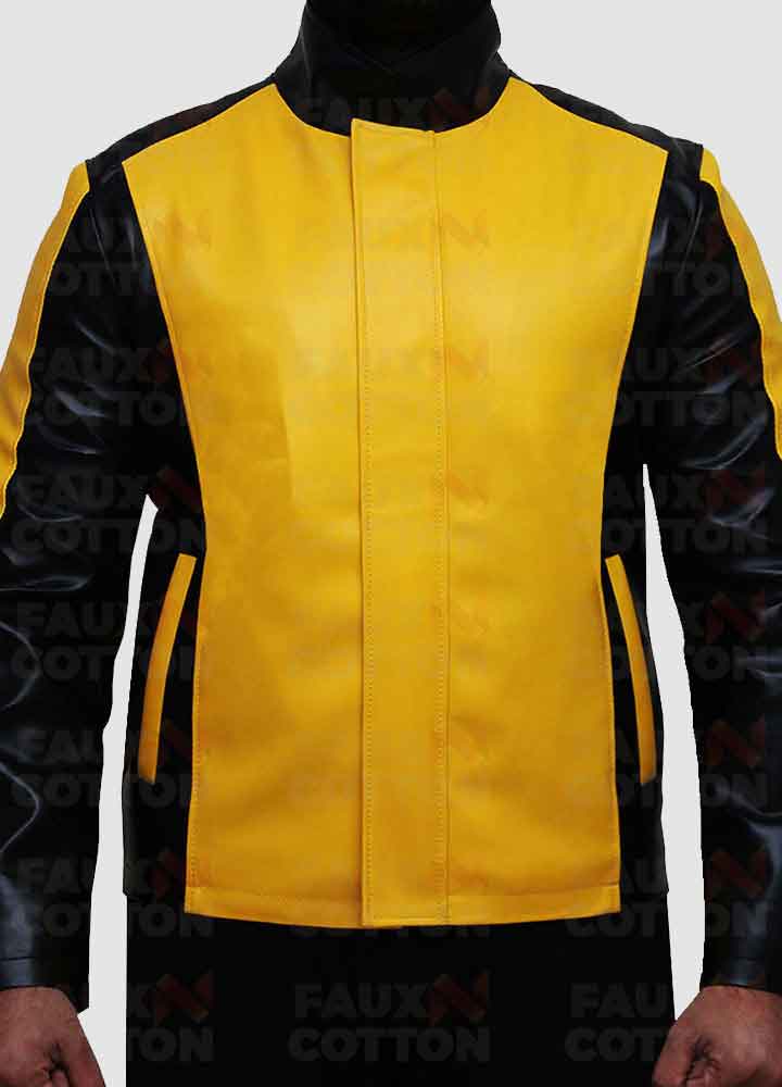 Cole Macgrath Infamous 2 Game Yellow Leather Jacket